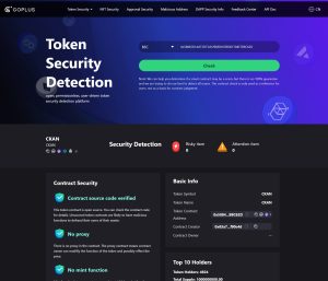 Go+ CKAN security